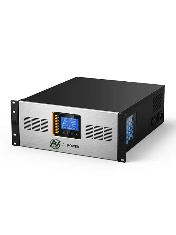 AJ Power line-interactive UPS system for industrial machinery