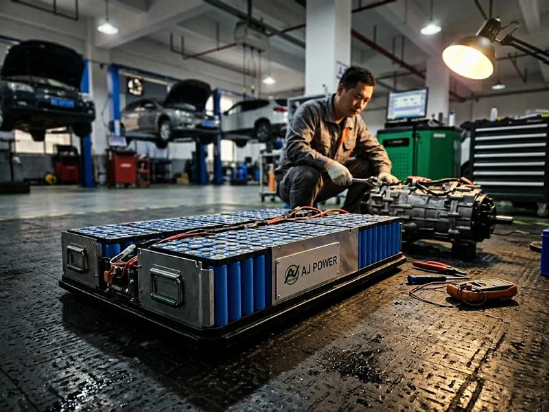 Electric vehicle lithium battery pack