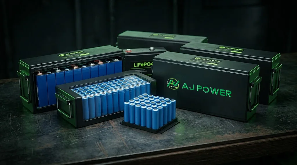 AJ Power lithium battery pack industrial product