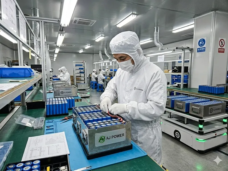 Custom OEM battery manufacturing