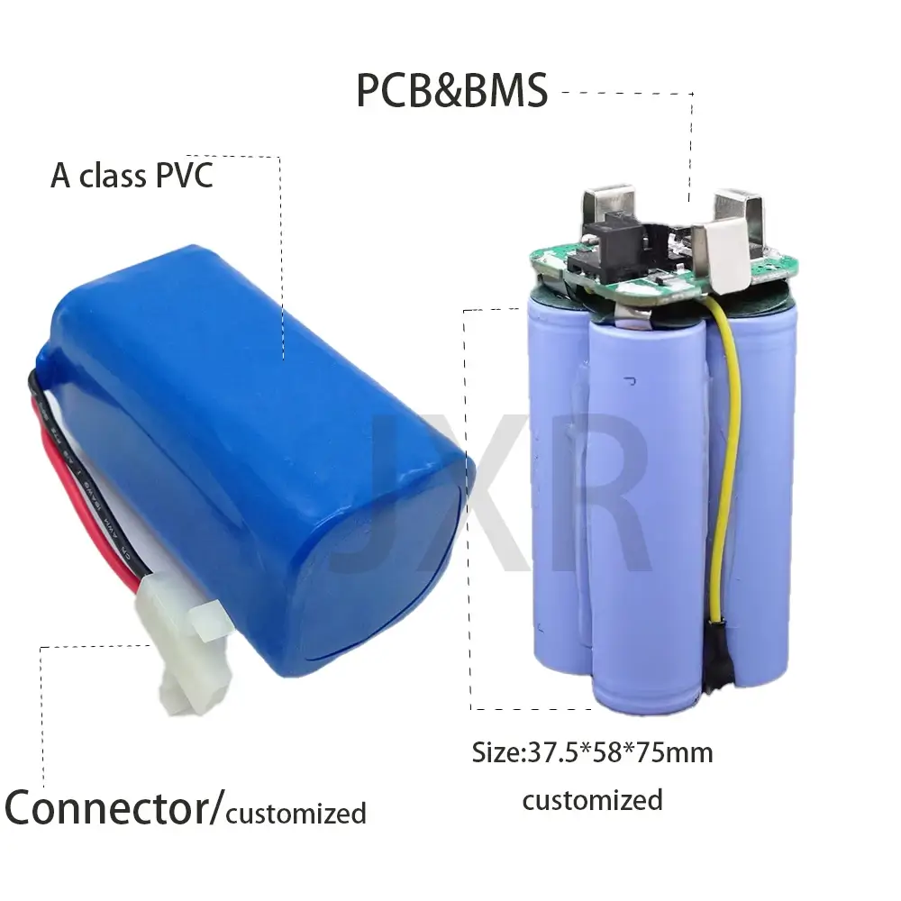 Anpassbarer Li-Ionen-Akku-Pack 300~6000mAh 3.7V/7.4V/11.1V/14.8V product detail 7
