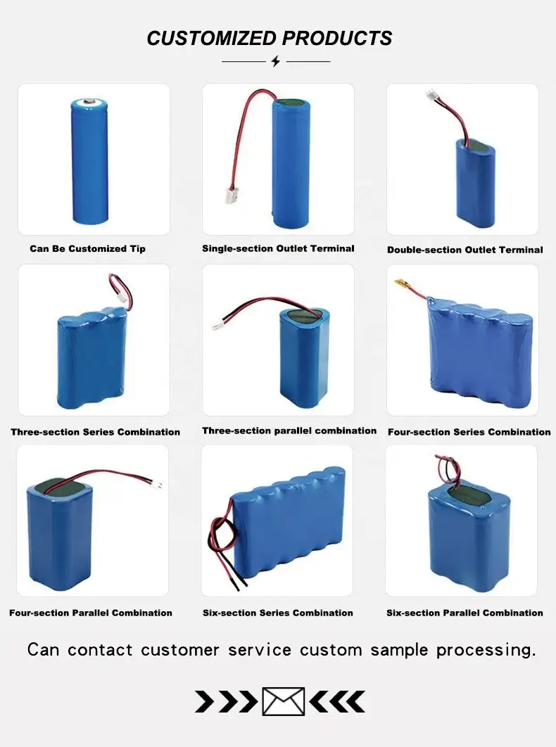 AJPOWER Benutzerdefinierte 1.2V Wiederaufladbare AA NiMH Batteriepacks product detail 9