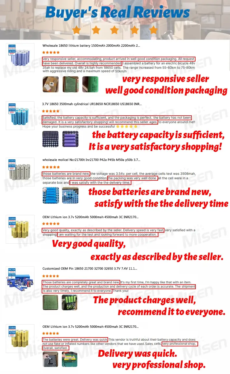 Batería de Iones de Litio AJPOWER 3.7V con BMS | 18650 21700 32700 32650 product detail 17