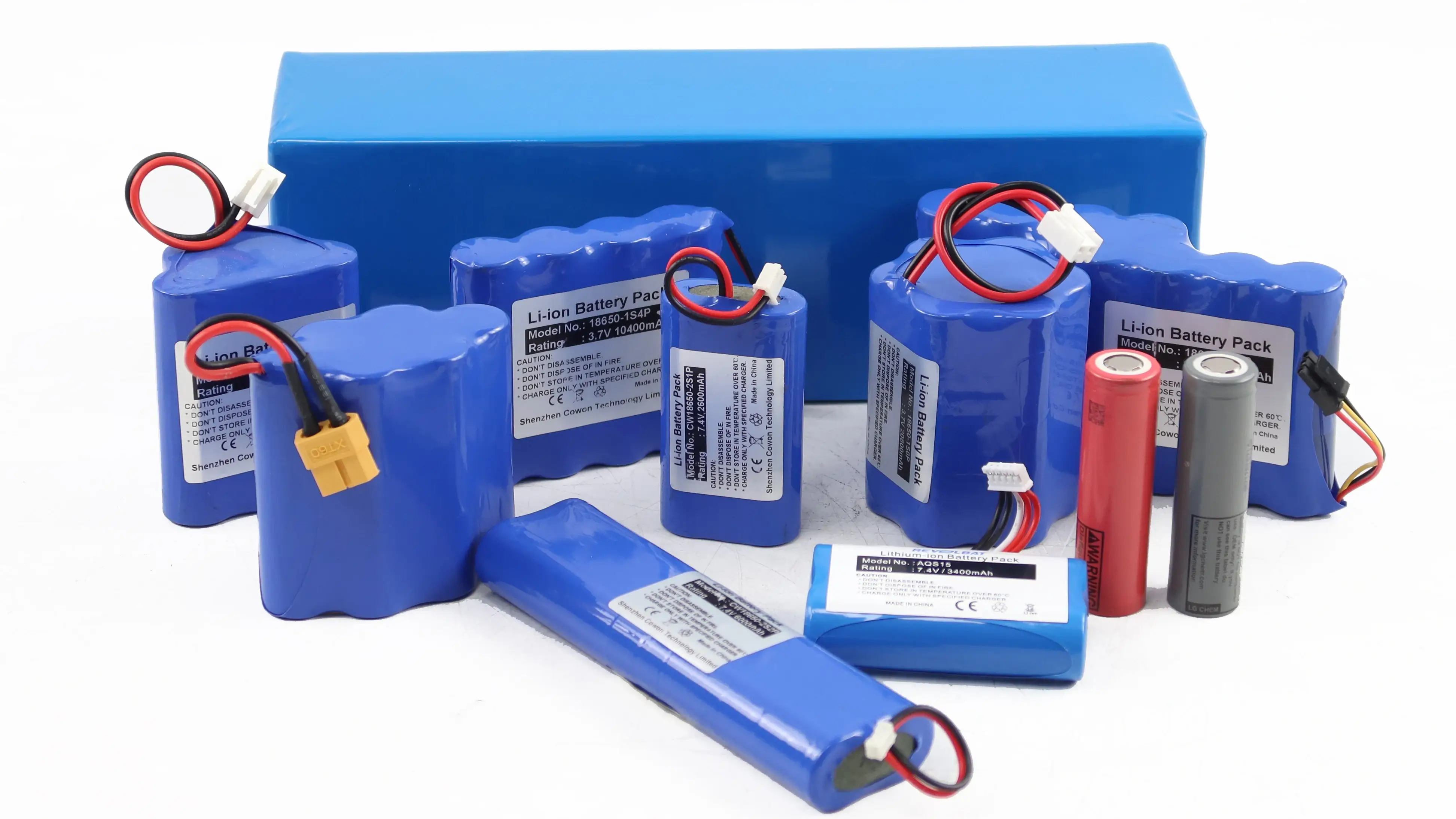 Batería de Iones de Litio AJPOWER 3.7V con BMS | 18650 21700 32700 32650 product detail 12