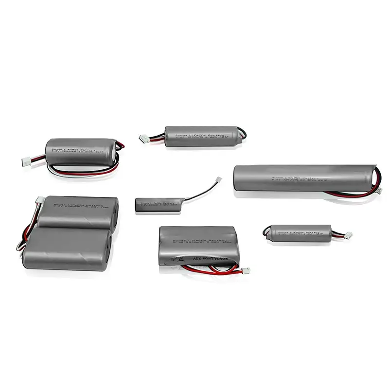 باقة بطارية AJPOWER IFR18650 6.4V 3200mAh LiFePO4 product detail 2