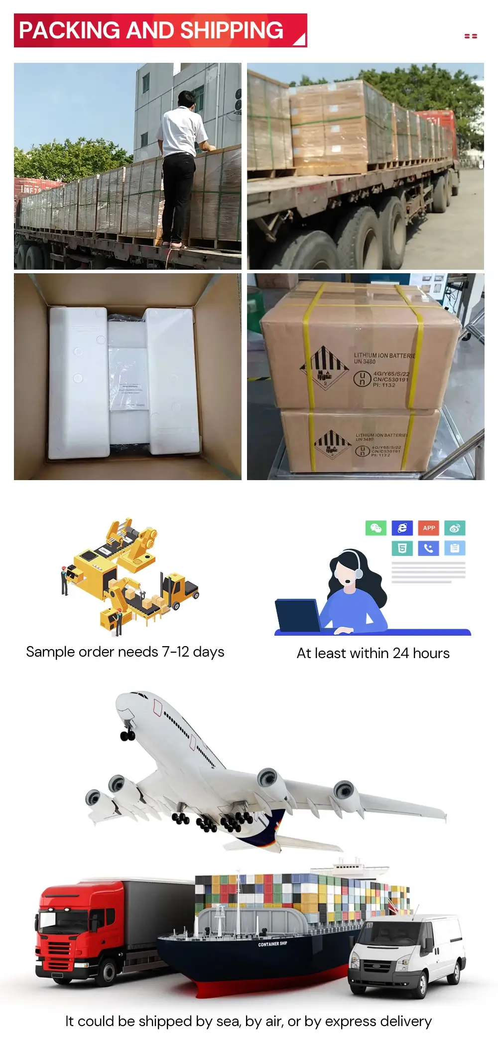 باقة بطارية AJPOWER IFR18650 6.4V 3200mAh LiFePO4 product detail 10