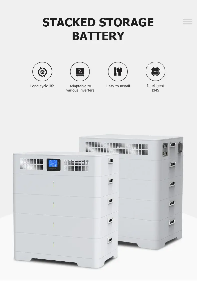 5kW 10kW 20kW Stackable Whole House Solar Battery product detail 7