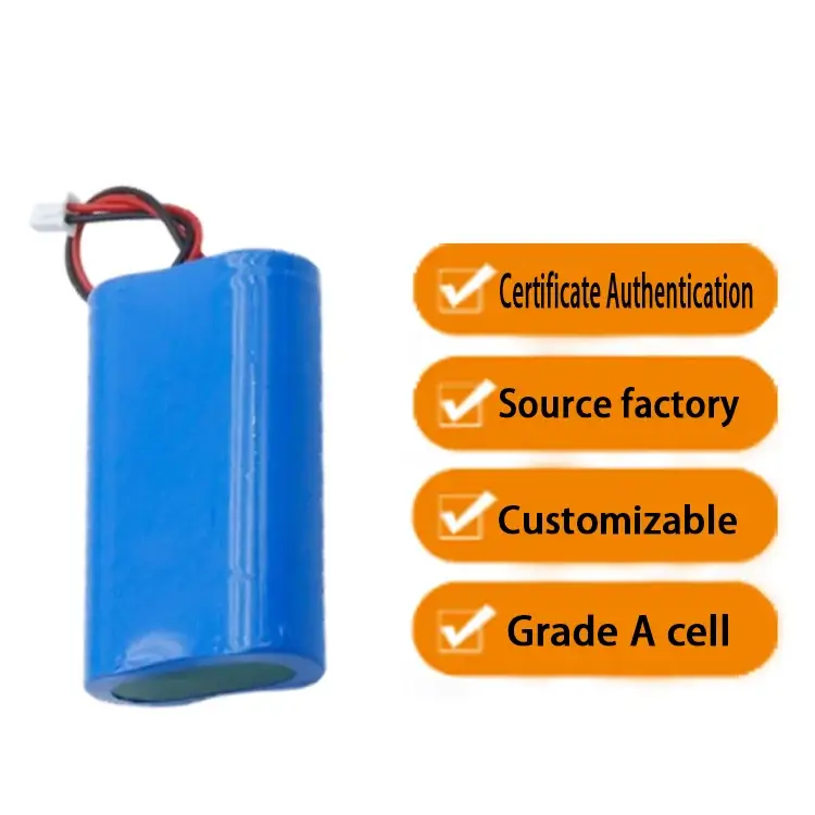 Anpassbare 18650 Wiederaufladbare Lithium-Ionen-Batteriepacks product detail 1
