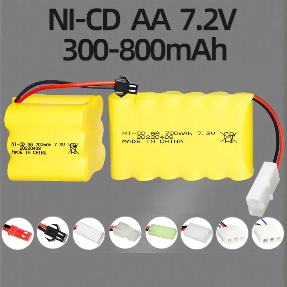 AJPOWER Hochleistungs 7.2V Ni-Cd Akkupack product detail 7