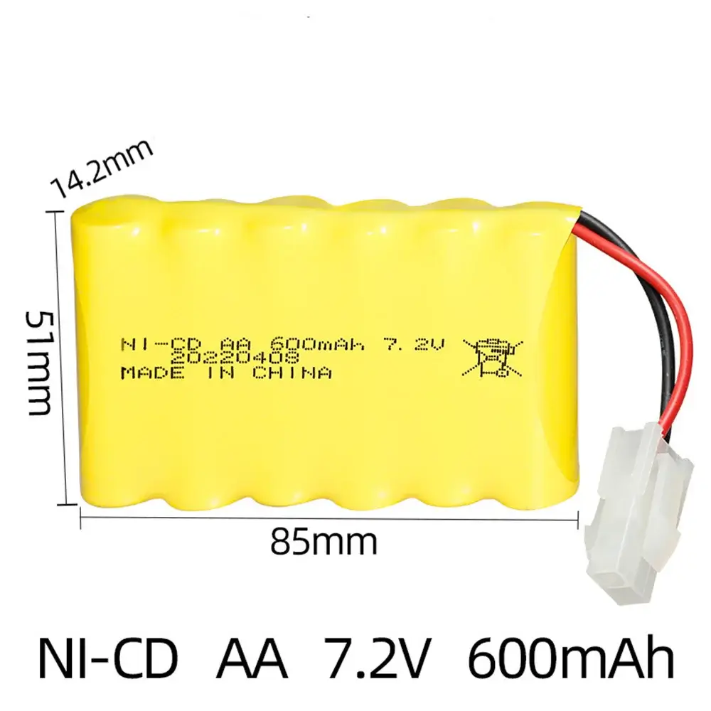 AJPOWER Hochleistungs 7.2V Ni-Cd Akkupack product detail 12