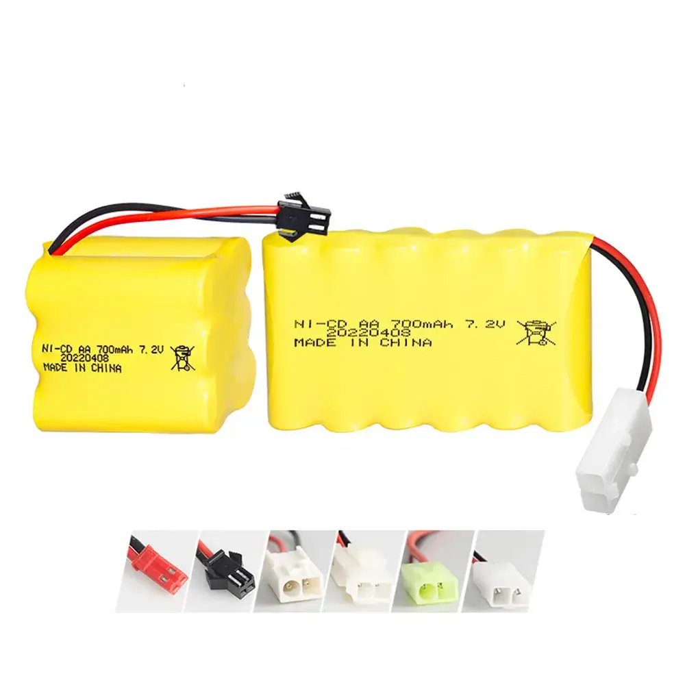 AJPOWER Hochleistungs 7.2V Ni-Cd Akkupack