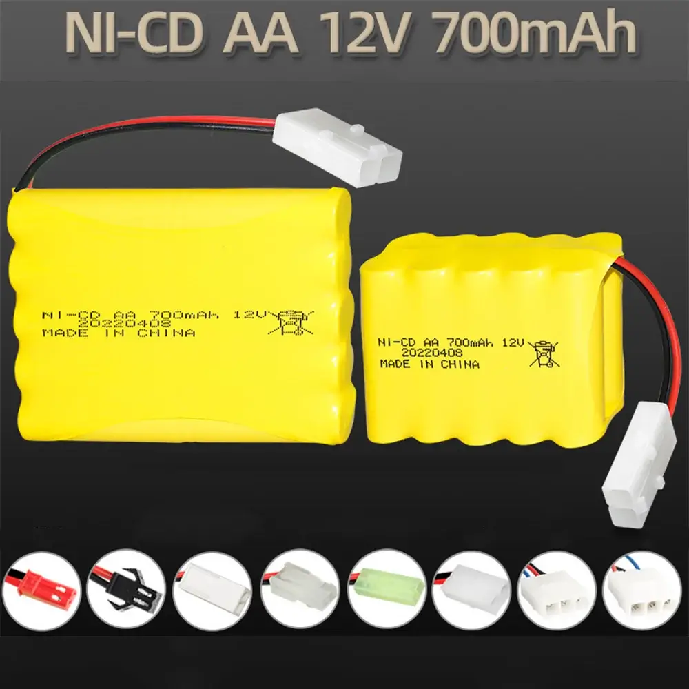 12V 700mAh Rechargeable NiCd AA Battery Pack for Power Tools product detail 6