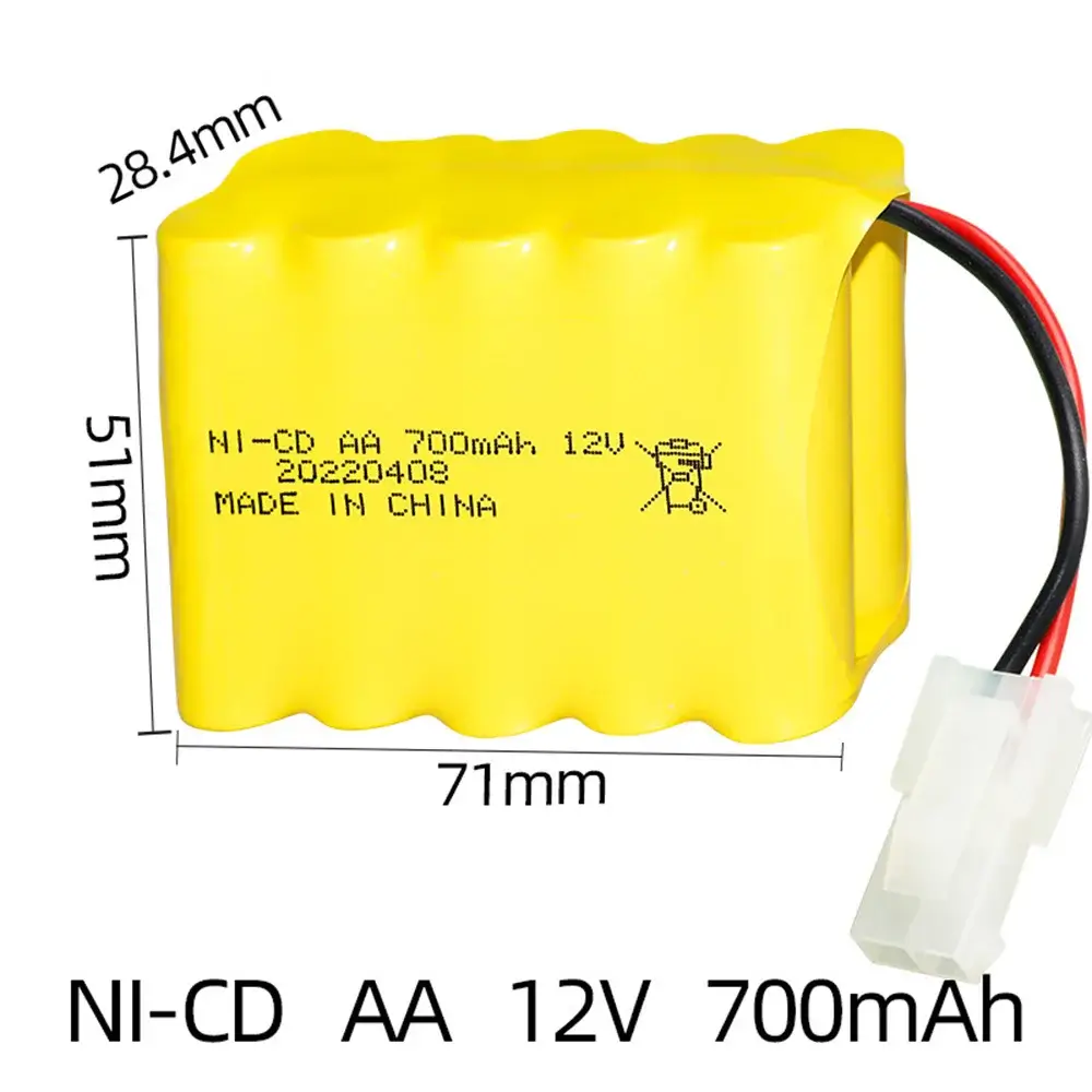 12V 700mAh Rechargeable NiCd AA Battery Pack for Power Tools product detail 10