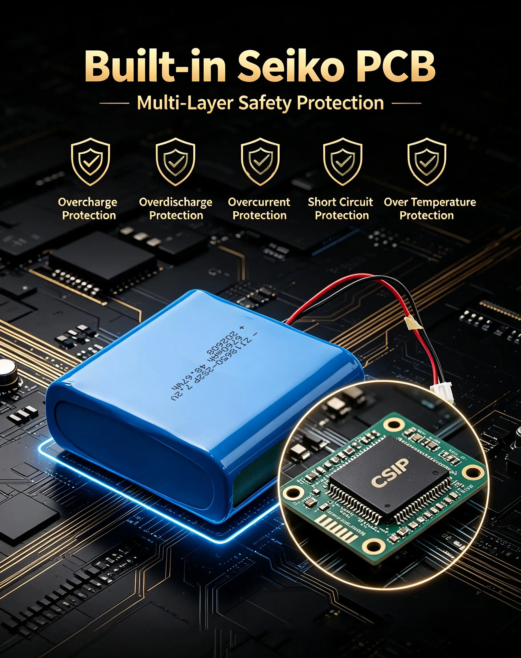 7.2V 6760mAh 18650 Lithium Ion Battery Pack product detail 7