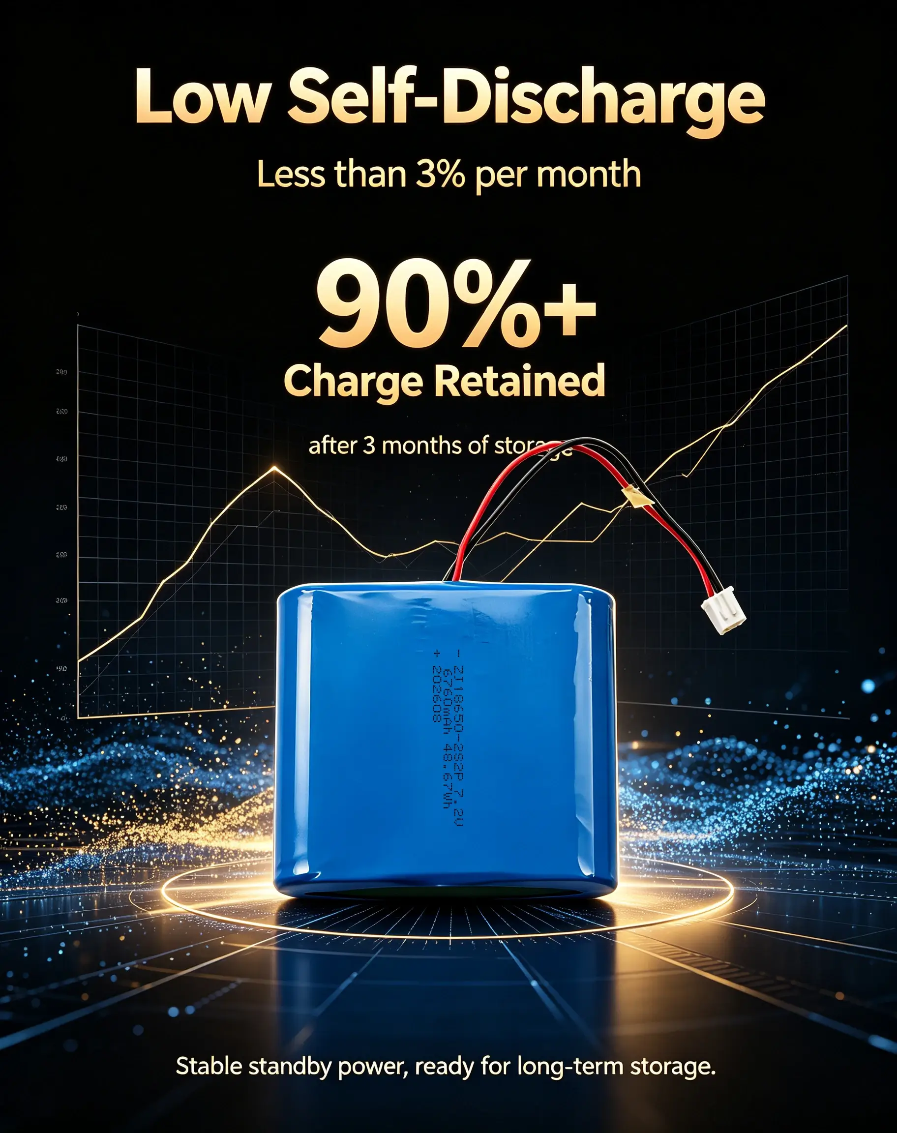 7.2V 6760mAh 18650 Lithium Ion Battery Pack product detail 8