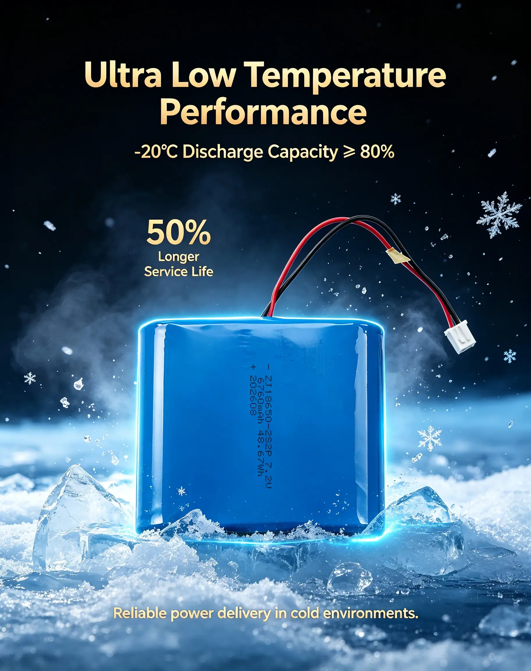 7.2V 6760mAh 18650 Lithium Ion Battery Pack product detail 9