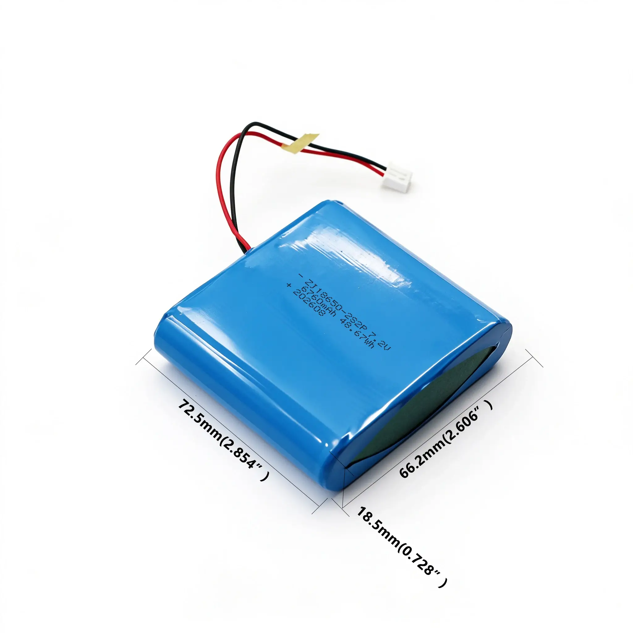 7.2V 6760mAh 18650 Lithium Ion Battery Pack product detail 13