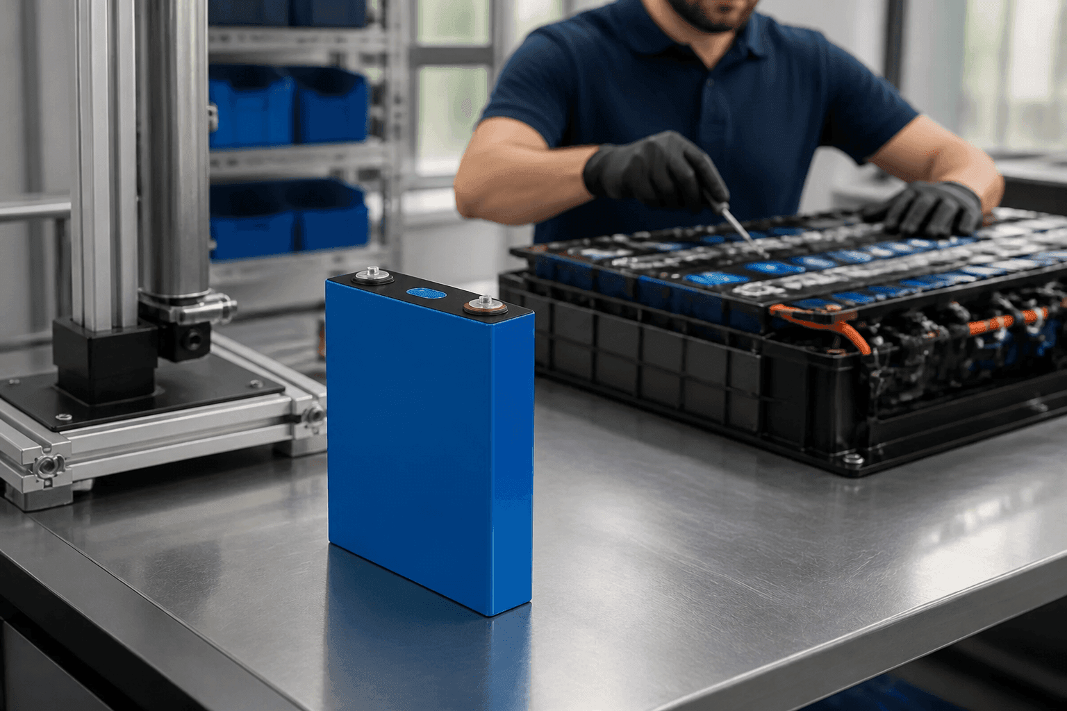 3.2V 150Ah LiFePO4 Prismatic Battery for Solar Systems application