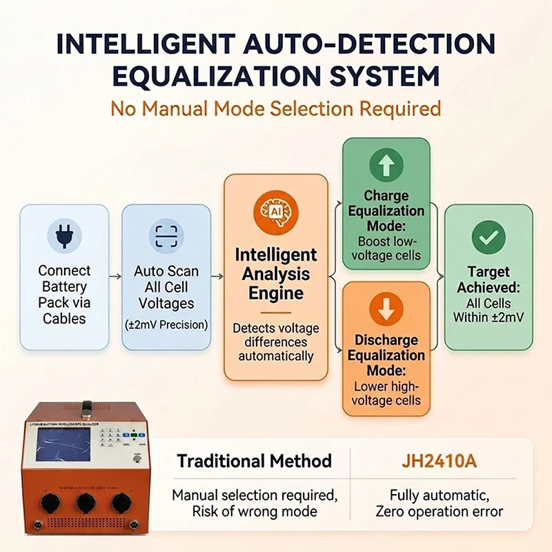 smart 1a-10a lithium battery equalizer Product Details 3