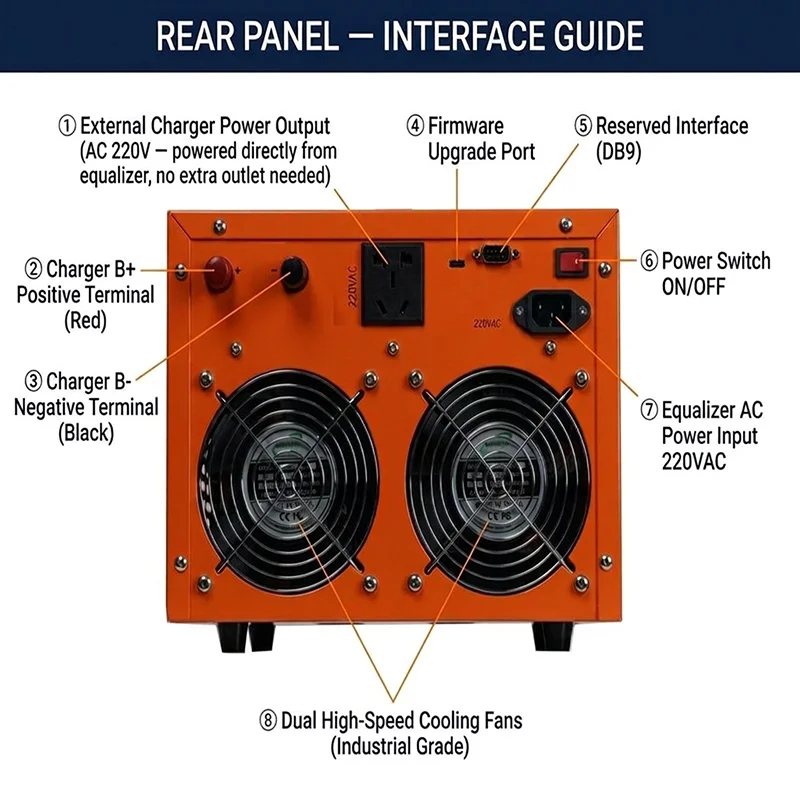 smart 1a-10a lithium battery equalizer Product Details 6