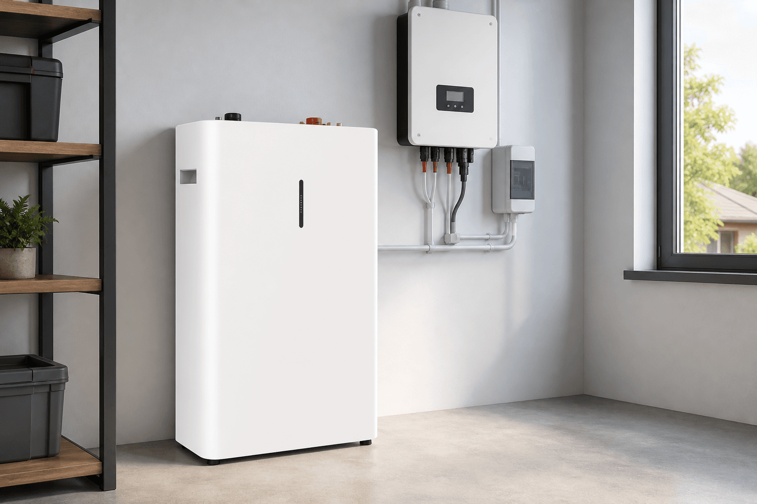 48V 5kWh Wall-Mounted LiFePO4 Home Battery application