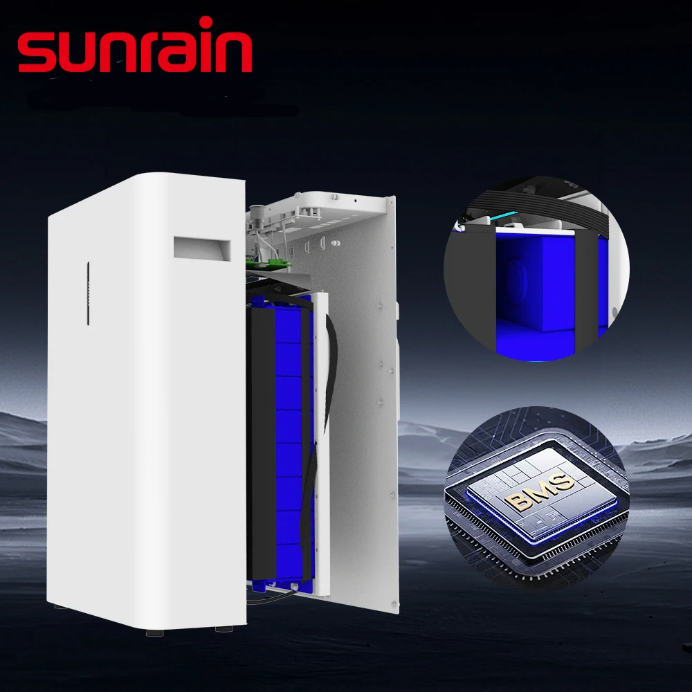 48V 5kWh Wall-Mounted LiFePO4 Home Battery - Image 3