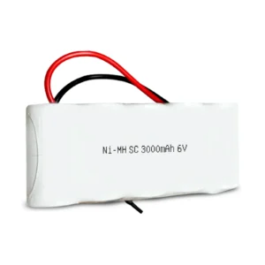 6V 3000mAh NiCd Battery Pack for Emergency Lighting